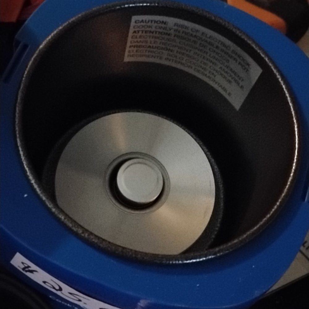 Blue Electric Mini Cooker Set - Picture 3 of 5